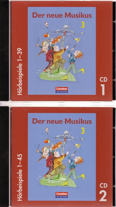 Der neue Musikus 3 Schuljahr Hörbeispiele CD 1 und 2 unknown