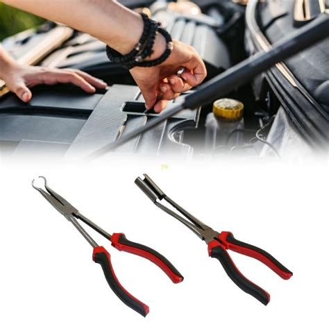 Yu Car Spark Plug Wire Removal Pliers Pulling Cylinder Cable Insulated Handle Clamp Shopee