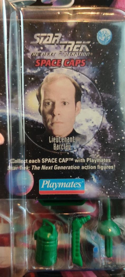 Playmates Star Trek The Next Generation Lt Barclay Action