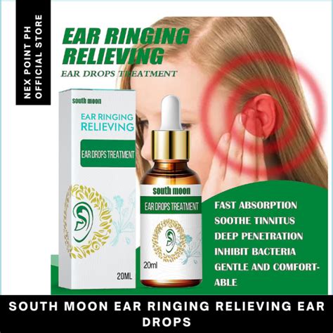 ORIGINAL Tinnitus Liquid Ear Drops Infection Treatment Cleaning Liquid ...