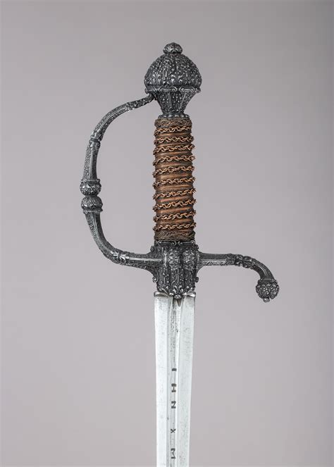 Rapier Probably French The Metropolitan Museum Of Art