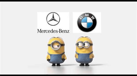 Bmw Vs Mercedes Minions Part 3 D Funny Made Youtube