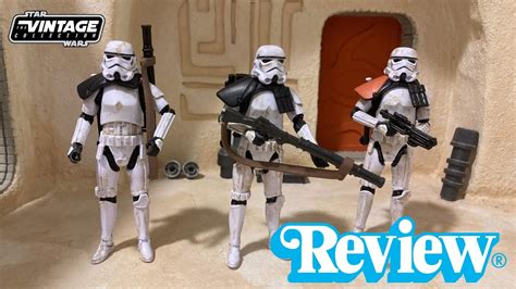 Awesome Star Wars The Vintage Collection Sandtrooper Custom YouTube