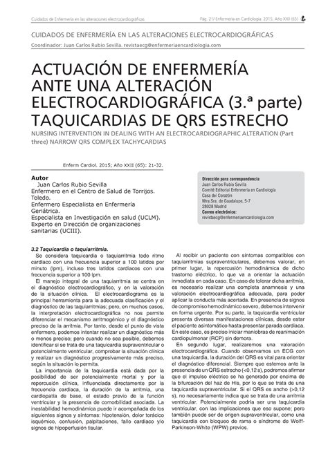 1 3 Cuidados de enfermería en las alteraciones electrocardiográficas