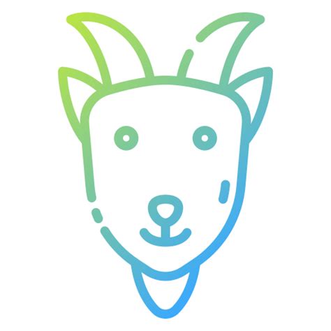 Goat Good Ware Gradient Icon