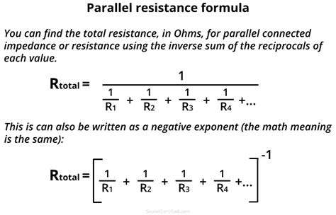 Speaker Ohms Calculator Series Parallel Speaker Power And More