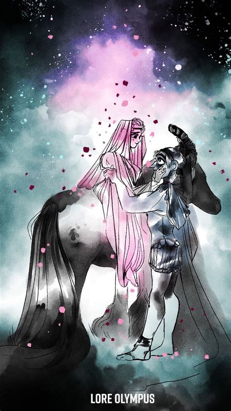 Hades And Persephone From Usedbandaid S Lore Olympus On Webtoon