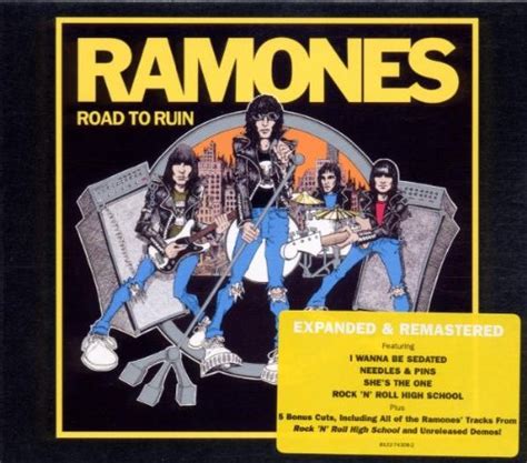 The Ramones I Wanna Be Sedated Sheet Music For Piano Vocal And Guitar