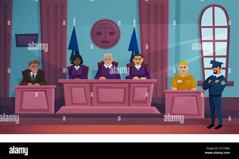 Cartoon Lawyer And Judge