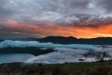 Landscape Photography Of Foggy Mountain · Free Stock Photo