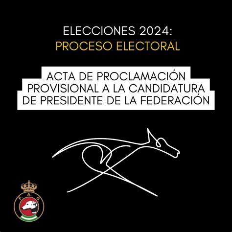 Acta de proclamación provisional a la candidatura de presidente de la