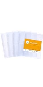 Perfect Line 200 Pochettes Transparentes Pour Documents DIN A4