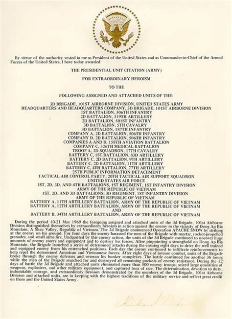 Presidential Unit Citation