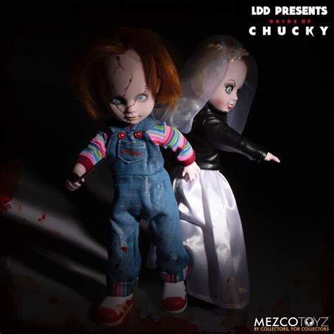 Living Dead Dolls Childs Play 4 Bride Of Chucky Chucky And Tiffany Doll