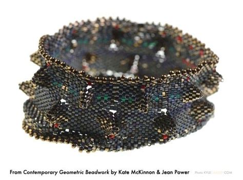 Contemporary Geometric Beadwork Bead Work Boho Style Bracelets