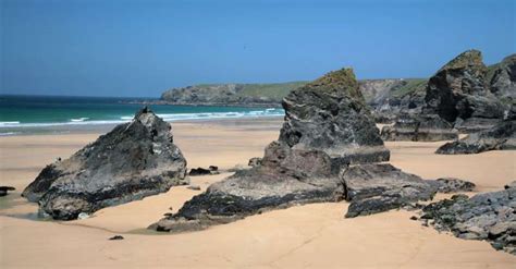 Bedruthan Steps Beach Cornwall Beaches