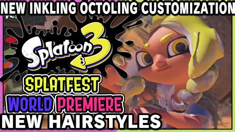 New Inkling And Octoling Hairstyles Splatoon 3 Splatfest World Premiere