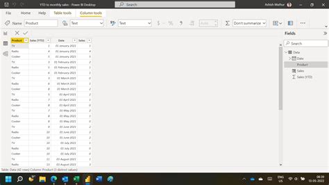 Solved Subtract A Value From Another In Same Column Wher Microsoft Power Bi Community