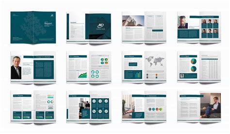 60 Modern Annual Report Design Templates [free And Paid] Redokun Blog Annual Report Design