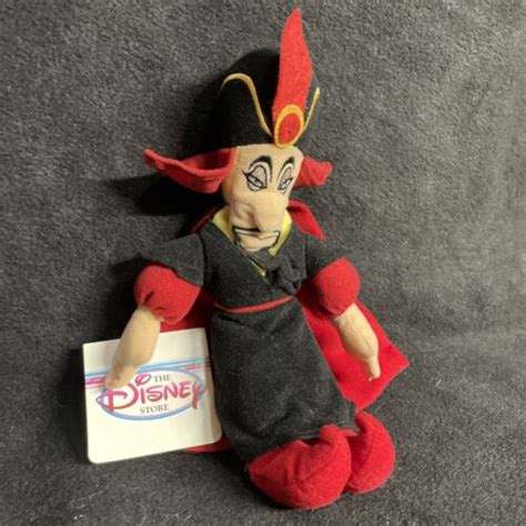 NEW Disney Mini Bean Bag Jafar The Aladdin King Plush Toy NEW With