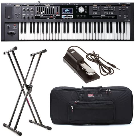 Roland V Combo Vr B Key Keyboard Stage Bundle Reverb