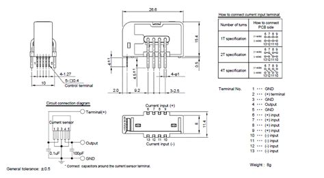 hp pu hall effect current sensor kohshin electric corporation