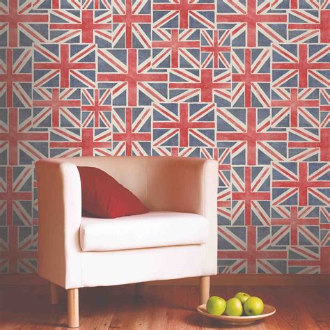 Union Jack Wallpaper Flag Wall Mural Muralswallpaper