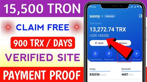 Earn Free Daily Trx Tron On Trust Wallet No Investment