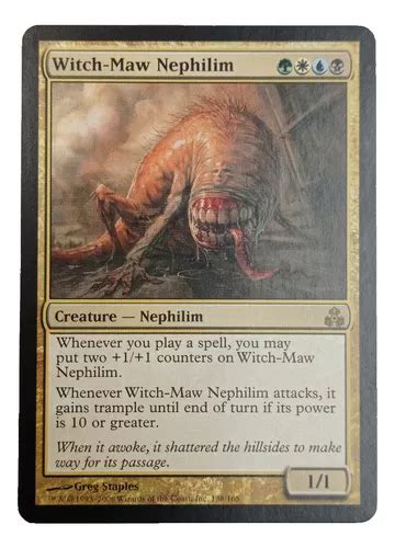 Carta Witch Maw Nephilim Guildpact Mtg Nephilim Cuotas Sin Interés