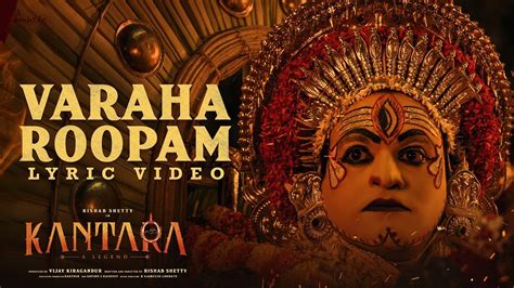 Kantara Varaha Roopamlyric Video Sai Vignesh Rishab Shetty