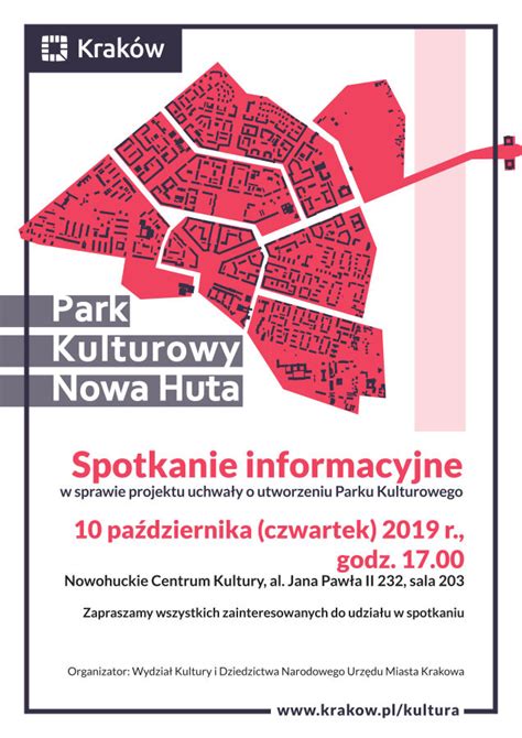 Park kulturowy Nowa Huta spotkanie informacyjne Magiczny Kraków