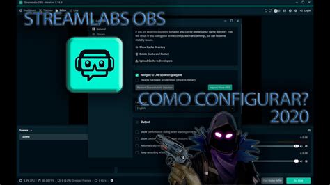 COMO CONFIGURAR O STREAMLABS OBS PARA FAZER LIVES DA MELHOR FORMA