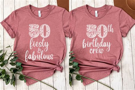 50th Birthday Shirts For Group 50 Birthday For Women 50th Birthday Crew 50 Birthday Party