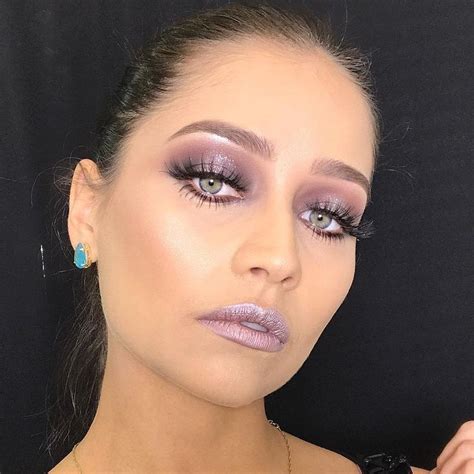 Francianne Jardim Makeup on Instagram Make lavanda A cor do verão