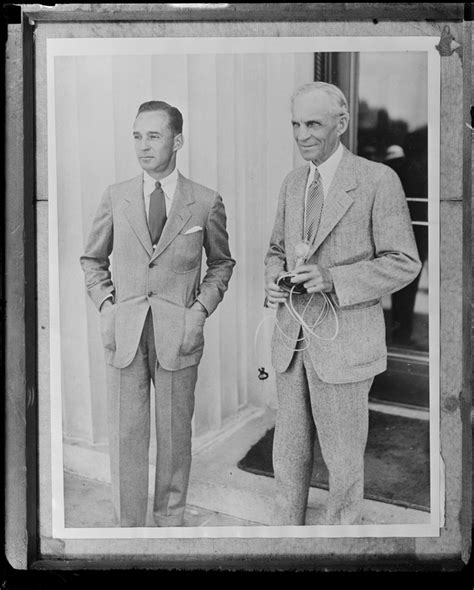 Edsel And Henry Ford