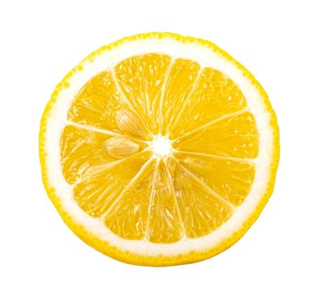 Premium Photo Fresh Lemon Isolated On White