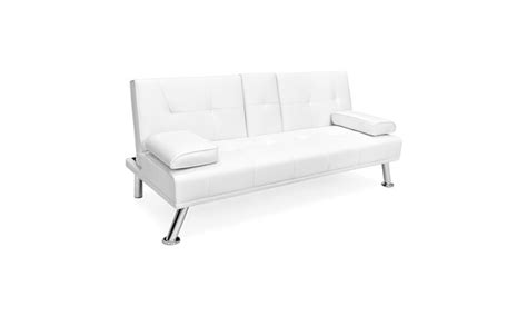 Modern Faux Leather Sofa Bed – redboth.com