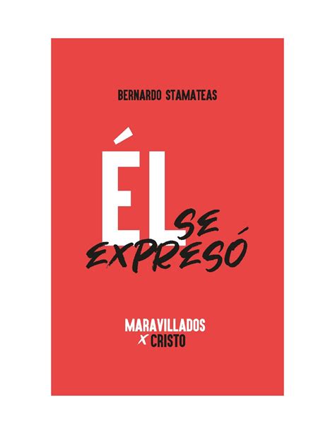 Él se expresó de Bernardo Stamateas Tu Libro Mex PDF