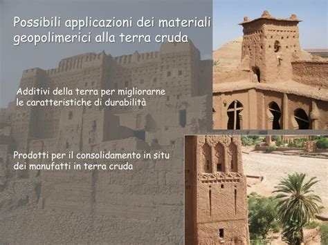 Ppt Materiali Geopolimerici Per Le Costruzioni In Terra Cruda Fabio