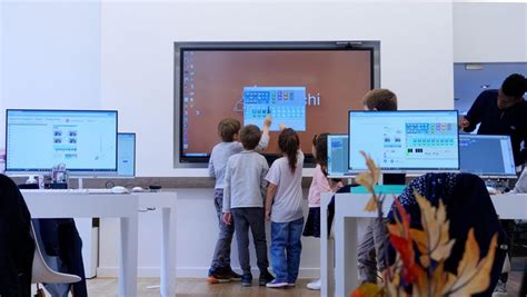 interactive touch screen display for classroom & meeting room