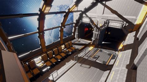 ArtStation - Sci Fi Space Station | Game Assets