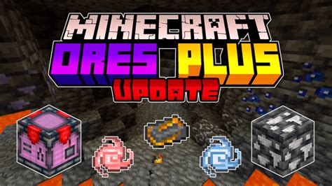 Ores Plus Addon V Elemental Update Mcpe Addons Minecraft Pe