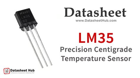 LM35 Precision Centigrade Temperature Sensor - Datasheet Hub