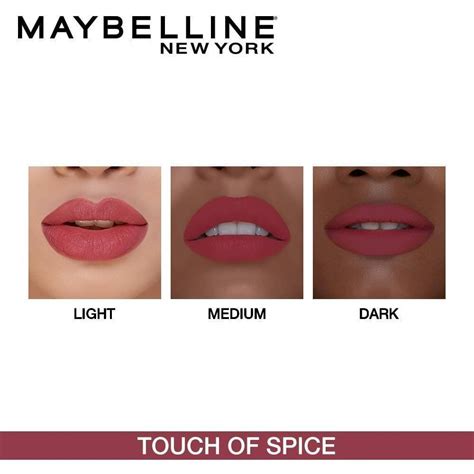 Maybelline New York Color Sensational Creamy Matte Lipstick 660 Touch Of Spice Matte