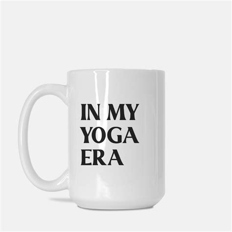 Personalized T In My Yoga Era Mug Deluxe Yoga Girl T Custom Mug