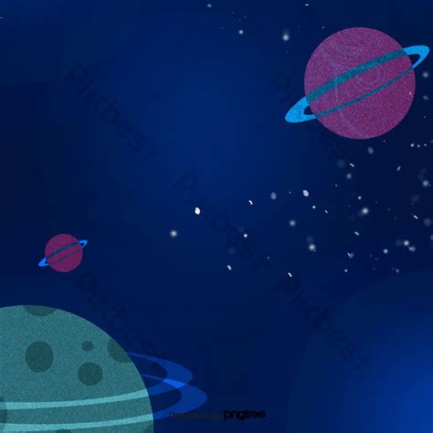 Blue Space Background Cartoon | PSD Free Download - Pikbest