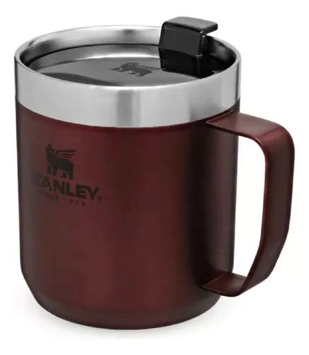 Caneca T Rmica Stanley Classic Legendary Camp Mug Cor Wine Red Ml