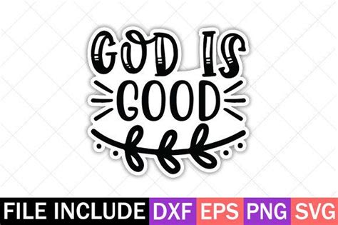 God Is Good Graphic By Designbundle · Creative Fabrica