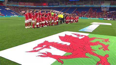 Hen Wlad Fy Nhadau Land Of My Fathers Cymru V De Corea Yn Fyw Ar