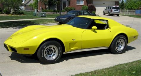 Bright Yellow Gm Corvette Paint Cross Reference